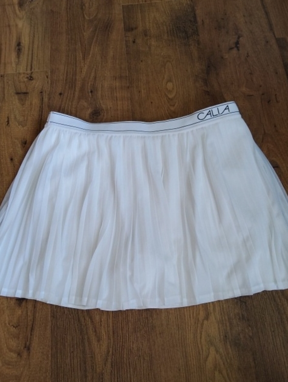 CALIA by Carrie Underwood White Pleated Tennis Skort with NWT XL Extra Large